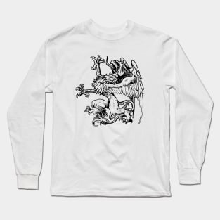 Heraldic Griffon Long Sleeve T-Shirt